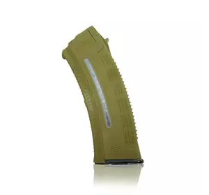 Магазин для АК коробчатый с окном для контроля количества заряда патронов олива Магазин для АК коробчатый с окном для контроля количества заряда патронов олива