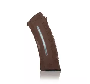 Магазин для АК коробчатый с окном для контроля количества заряда патронов коричневый Магазин для АК коробчатый с окном для контроля количества заряда патронов коричневый